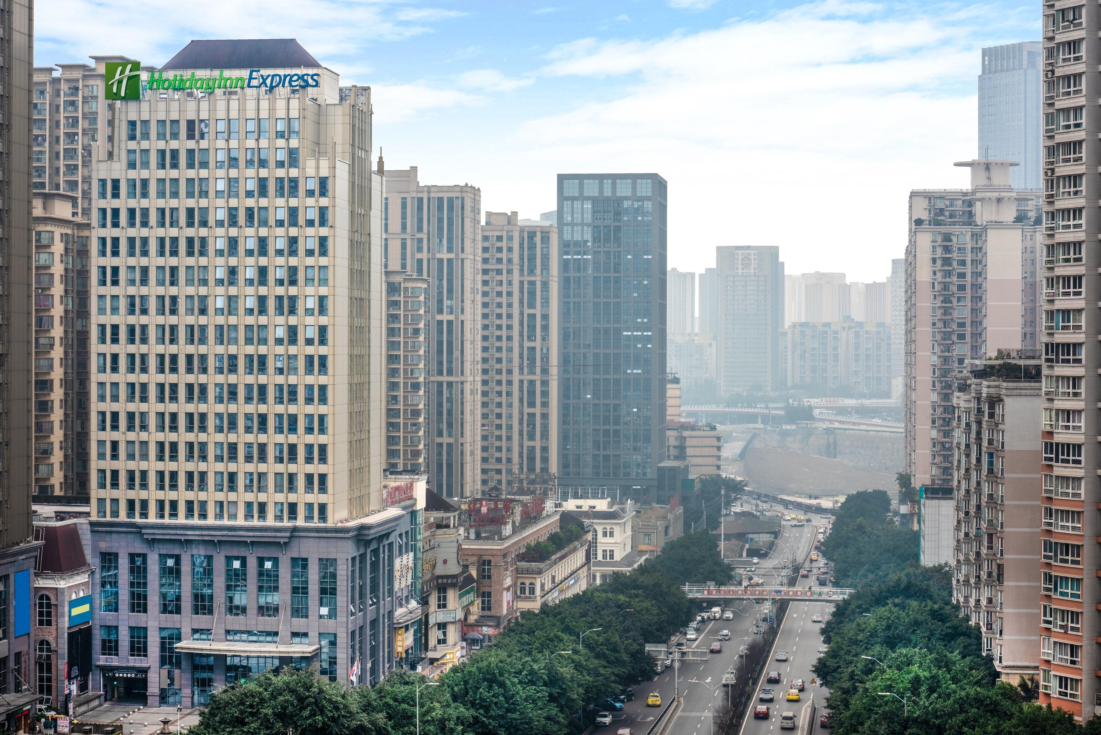 Holiday Inn Express Chongqing Guanyinqiao By Ihg Екстер'єр фото